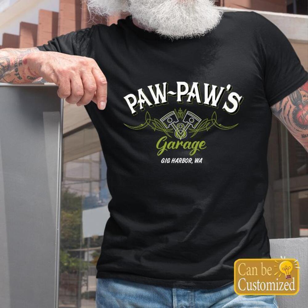 Personalized Hot Rod Garage Speed Shop Shirts